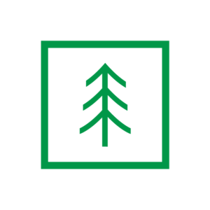 Southeast Alaska Green tree icon logo